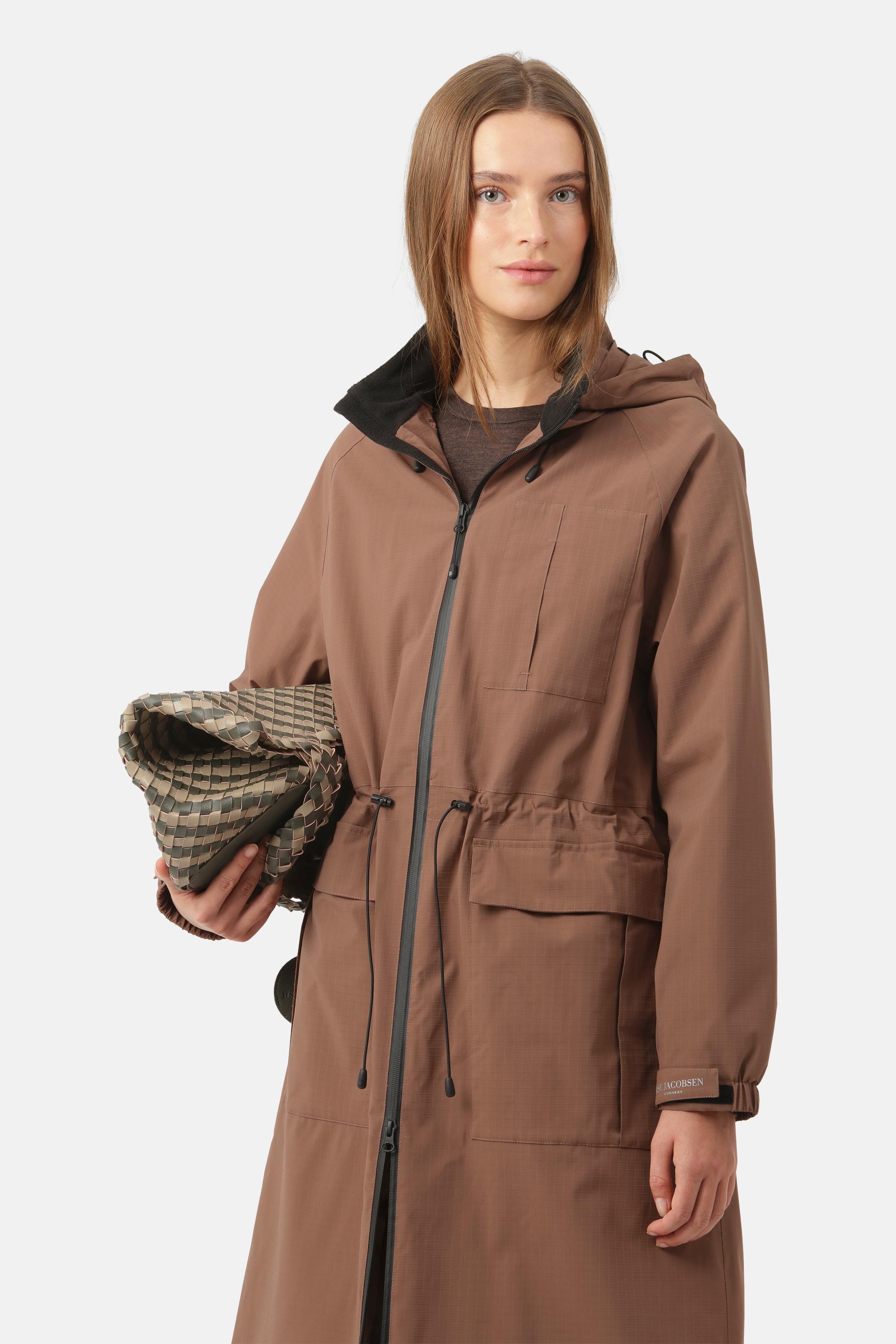 Long Winter Coat - Acorn